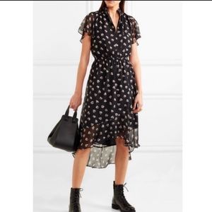 Madewell Midi Dress Floral Xxs